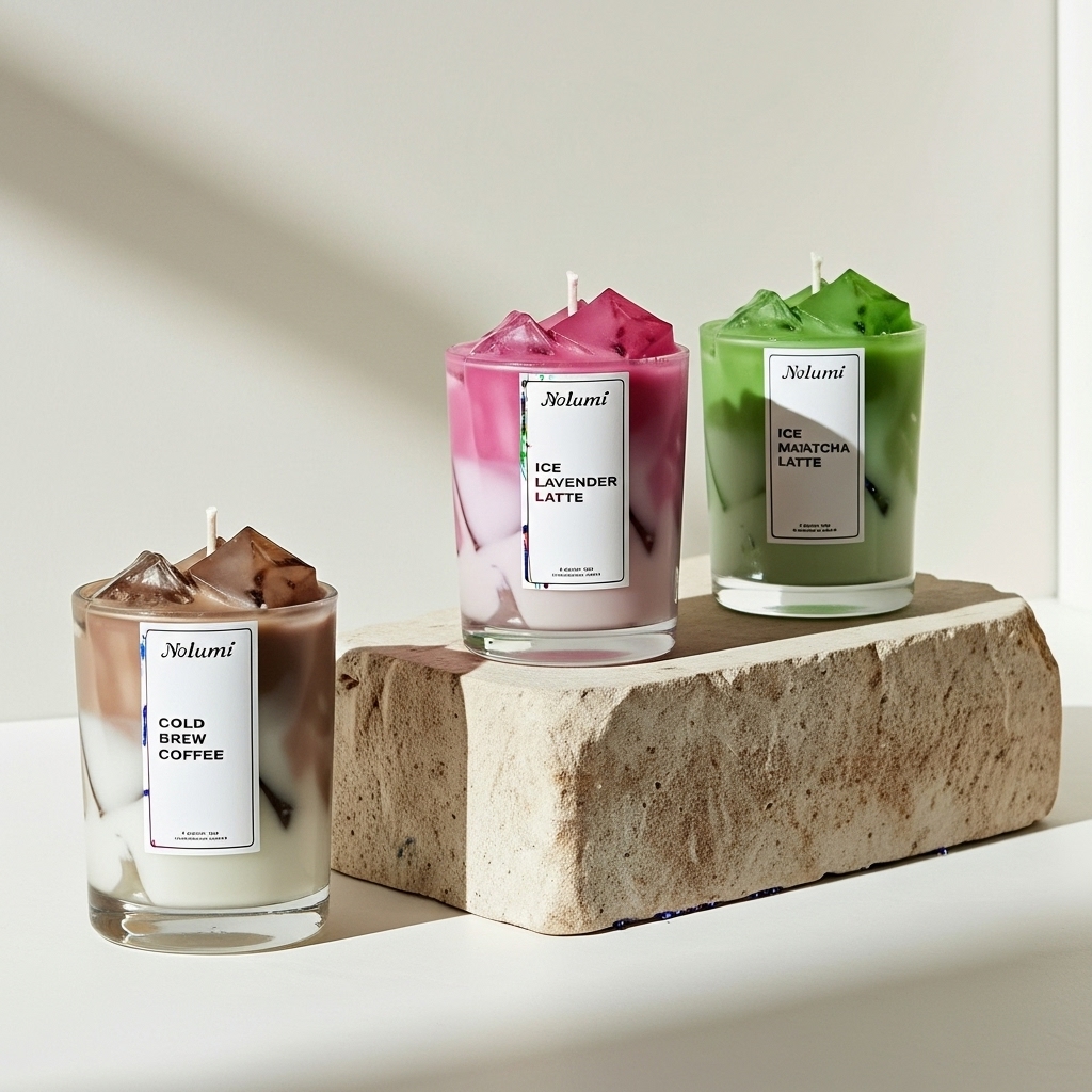 El Yapımı Kokulu Mumlar Koleksiyonu